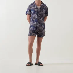 Piranha Printed Beach Shirt