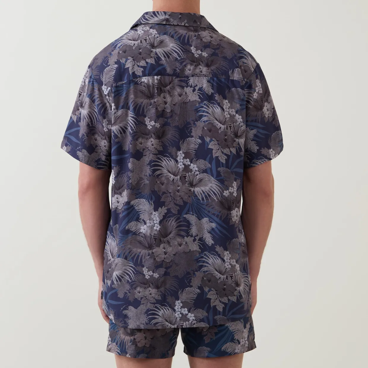 Piranha Printed Beach Shirt