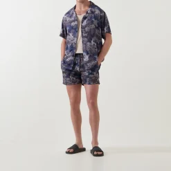 Piranha Printed Beach Shirt