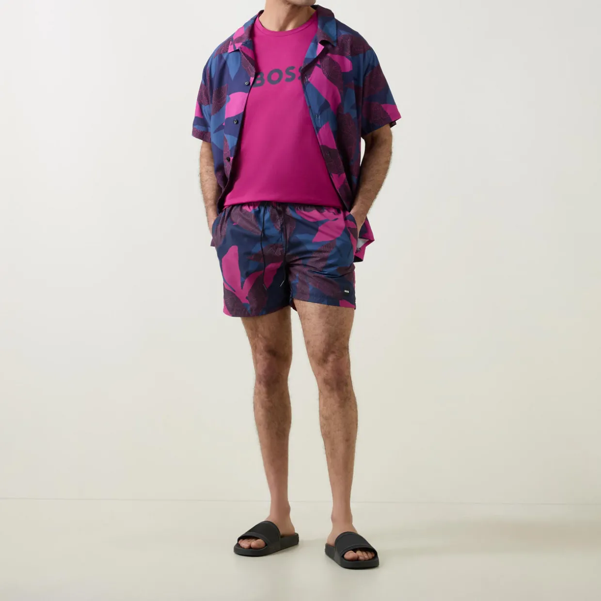 Piranha Printed Swim Shorts