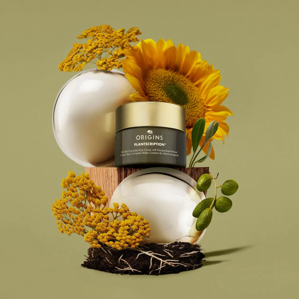 Plantscription Wrinkle Correction Eye Cream with Encapsulated Retinol