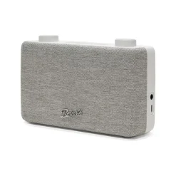Play FM Portable White Radio USB C