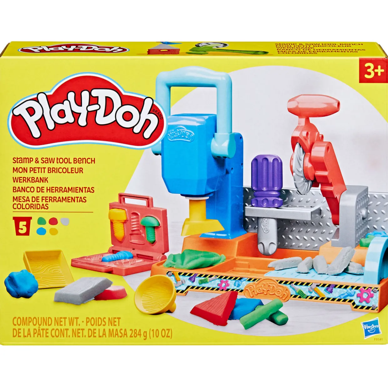 Play-Doh Stamp & Saw Tool Bench Playset