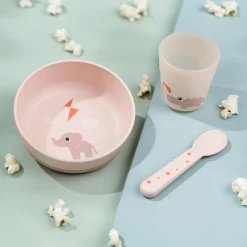 Playground Powder Three-Piece Foodie First Meal Set