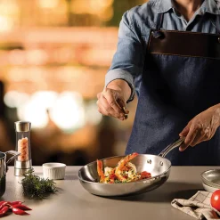 3-Ply Stainless Steel Frying Pan 26cm
