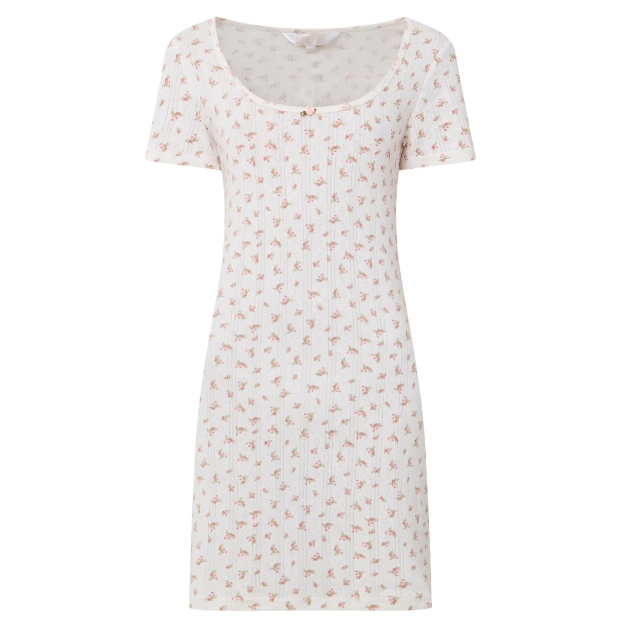 Pointelle Rose Night Dress