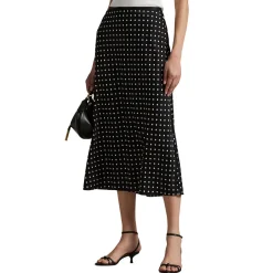 Polka Dot Slip Skirt
