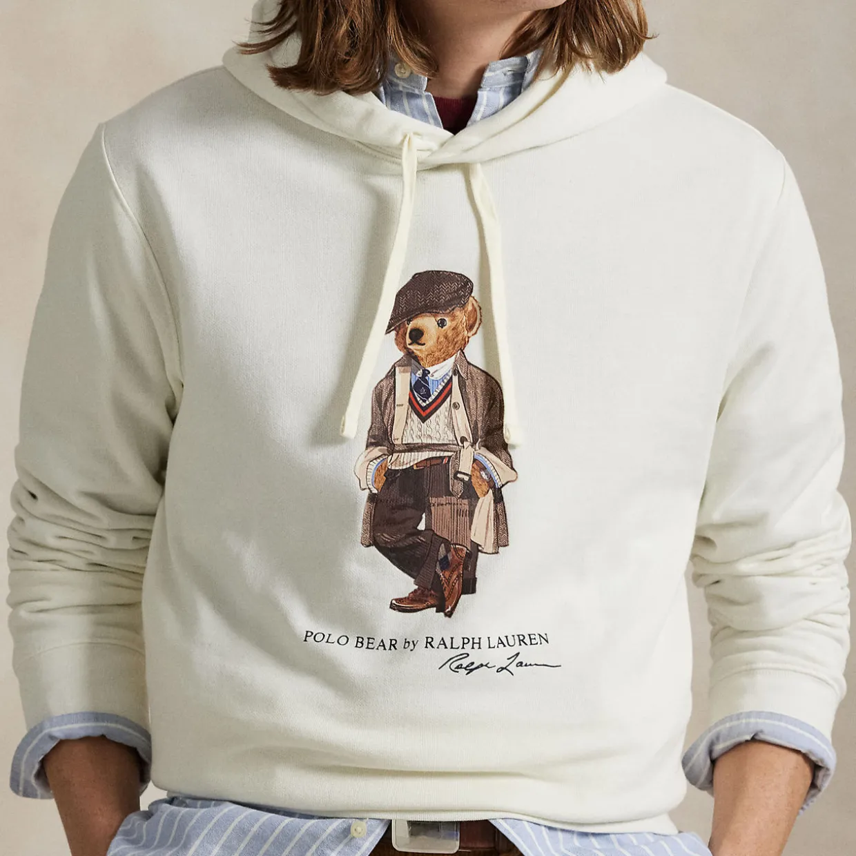 Polo Bear Fleece Hoodie