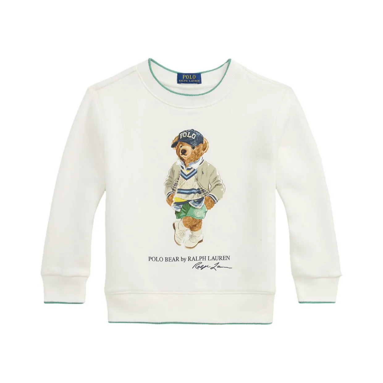 Polo Bear Logo Fleece Sweatshirt 2-6 Years