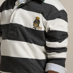 Polo Bear Stripe Rugby Shirt 3-7 Years
