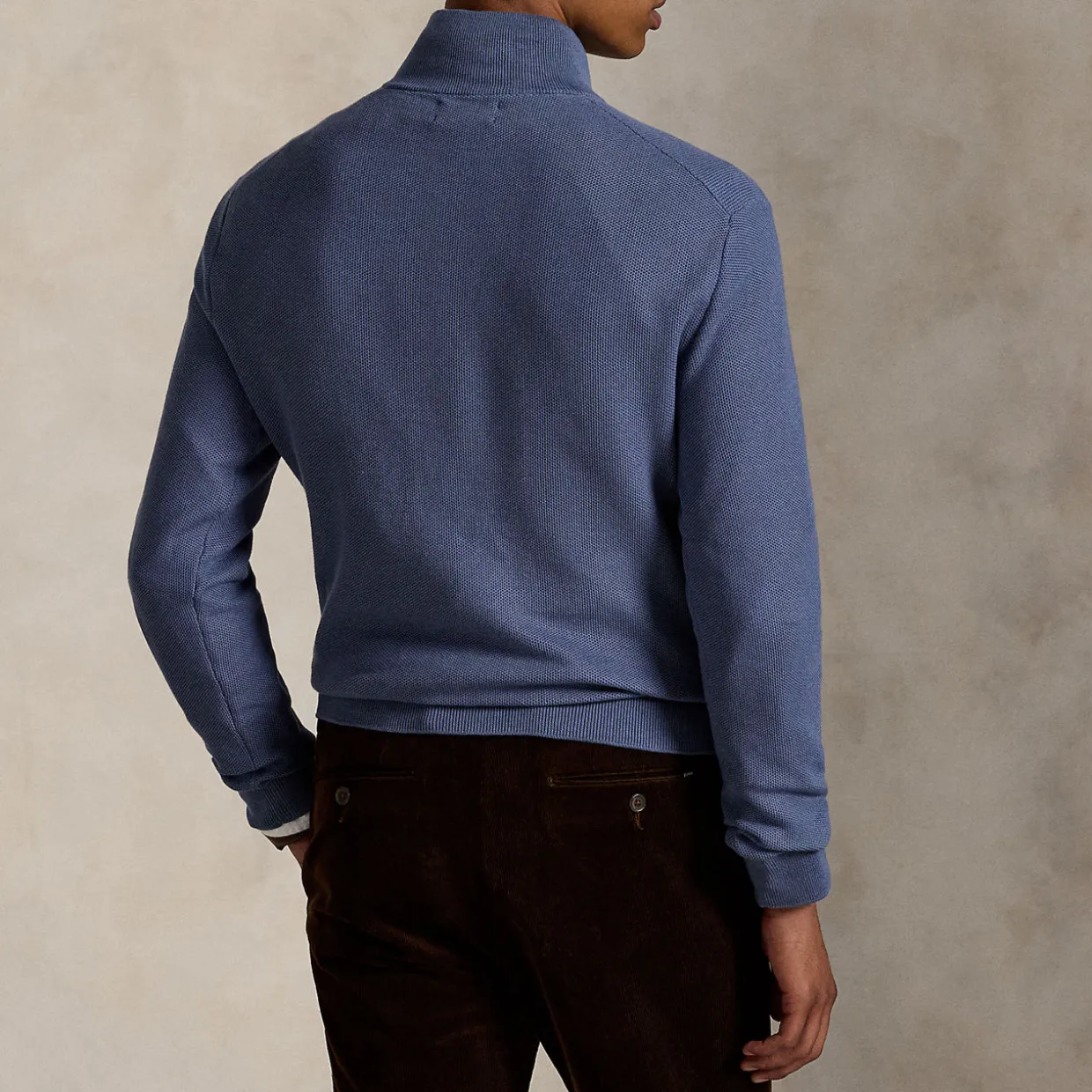 Polo Player Half Zip Sweater