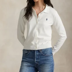 Polo Player Logo Cardigan