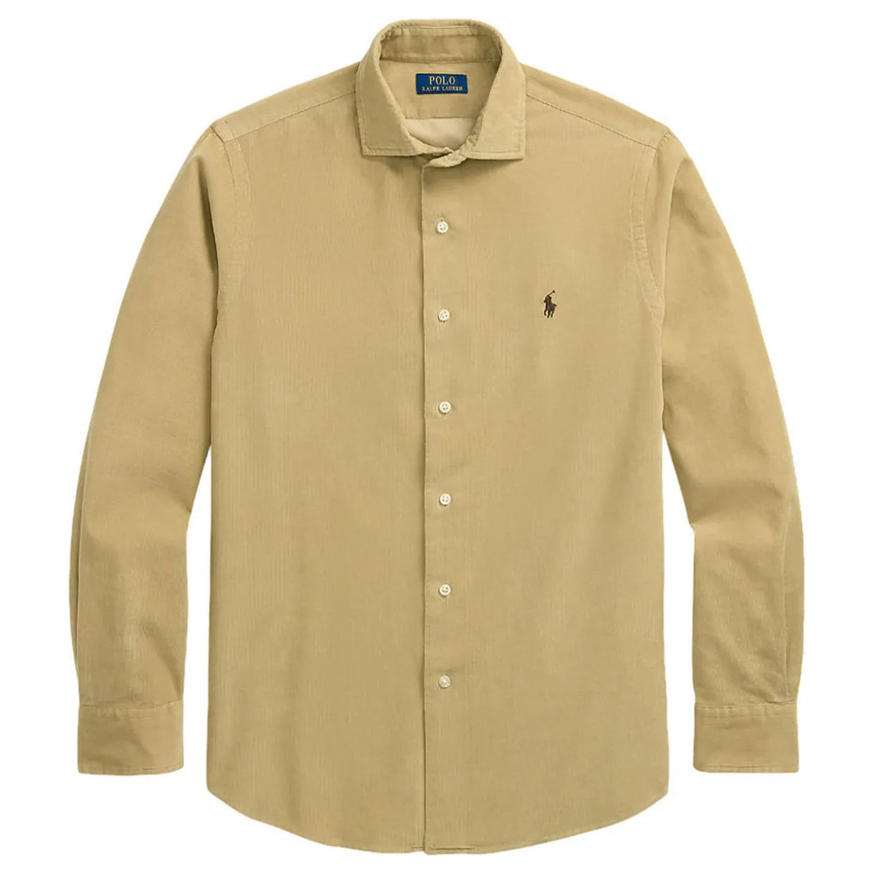 Polo Player Logo Corduroy Casual Shirt