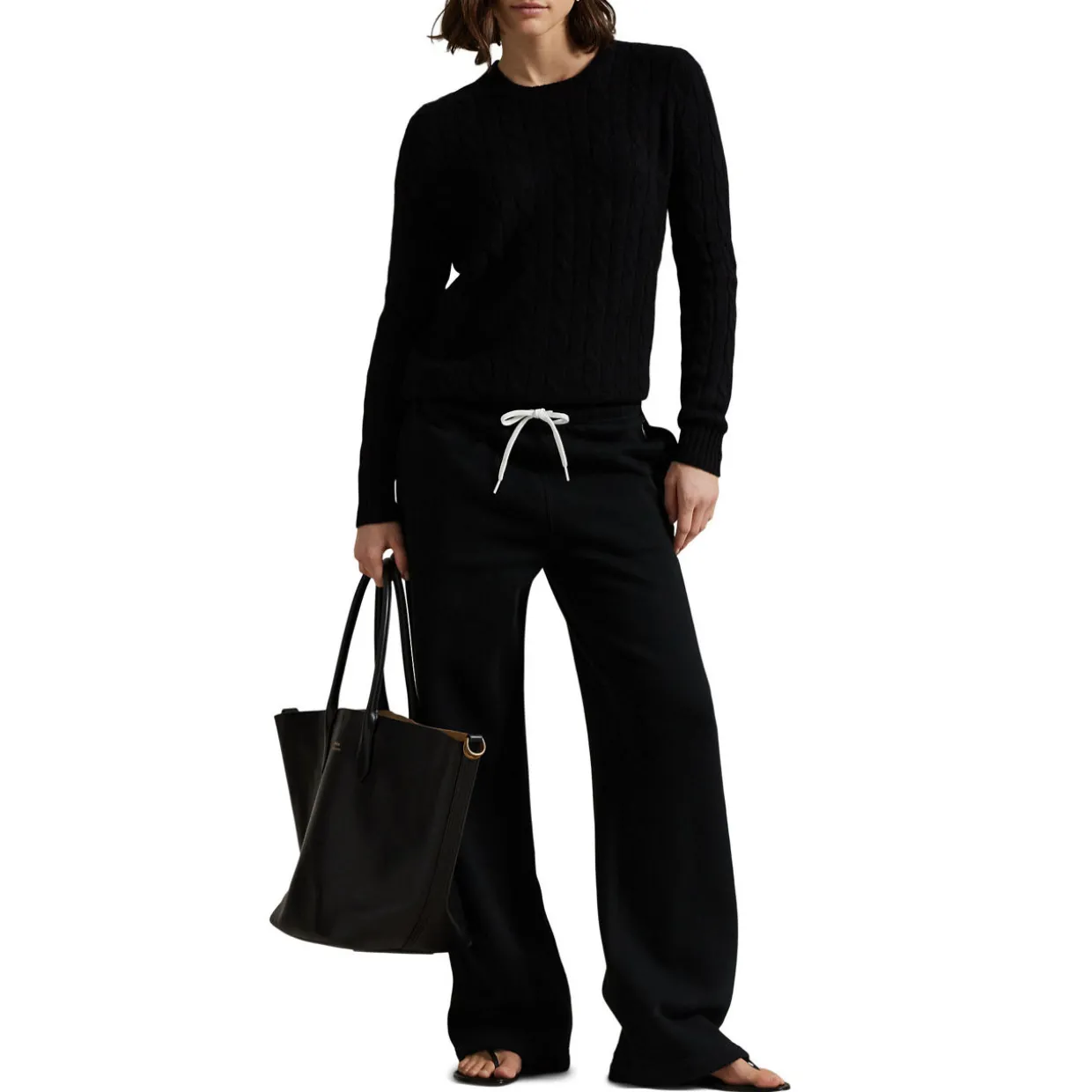 Polo Player Logo Drawstring Sweatpants