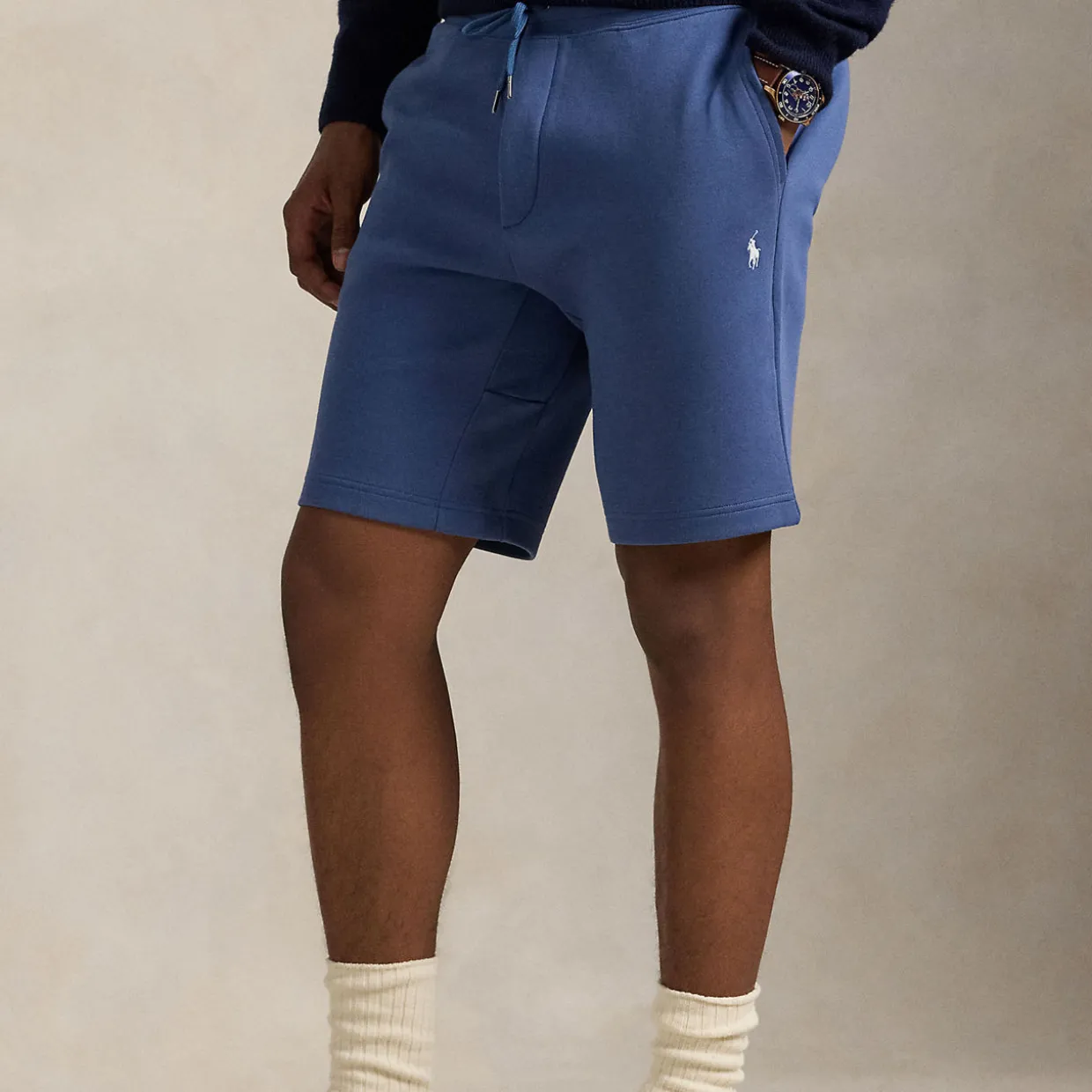 Polo Player Logo Drawstring Shorts