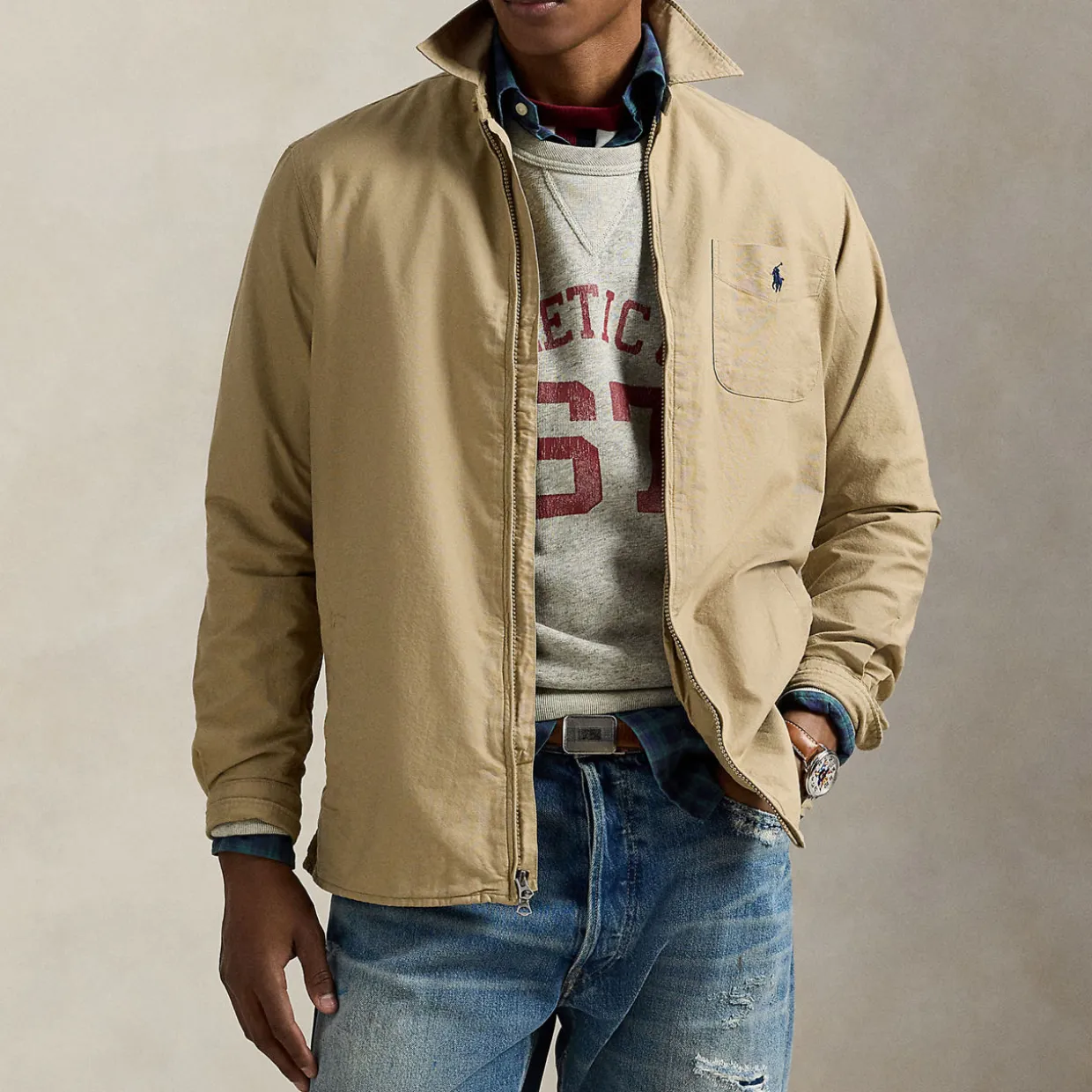 Polo Player Logo Overshirt