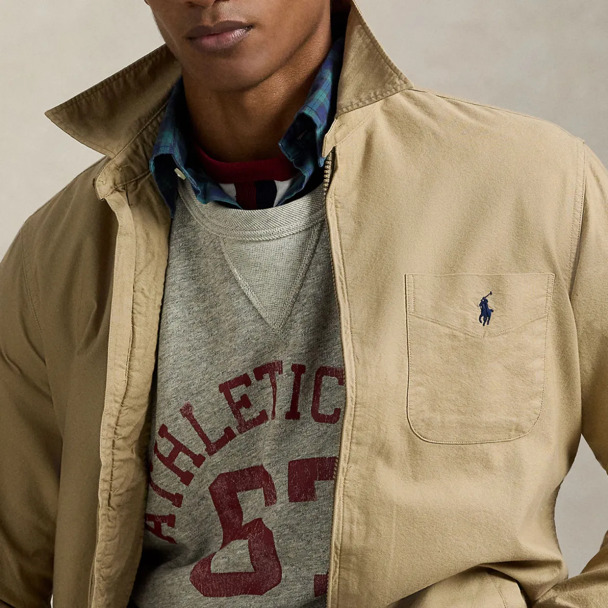 Polo Player Logo Overshirt