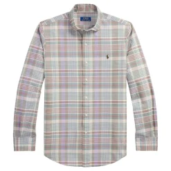 Polo Player Logo Oxford Check Shirt