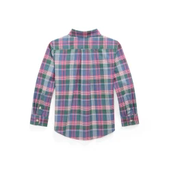 Polo Player Plaid Oxford Shirt 2-7 Years