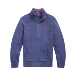 Polo Player Zip-Through Sweater 6-12 Years