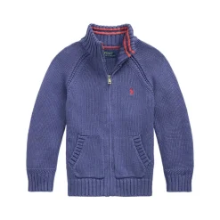 Polo Player Zip-Through Sweater 3-6 Years
