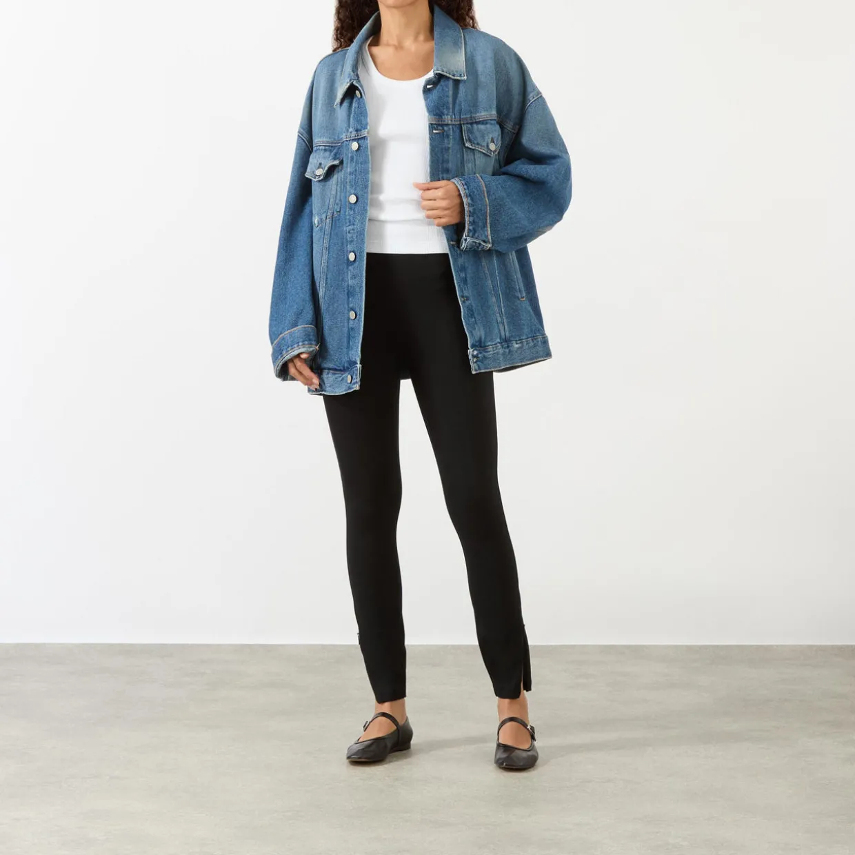 Ponte Zip Leggings