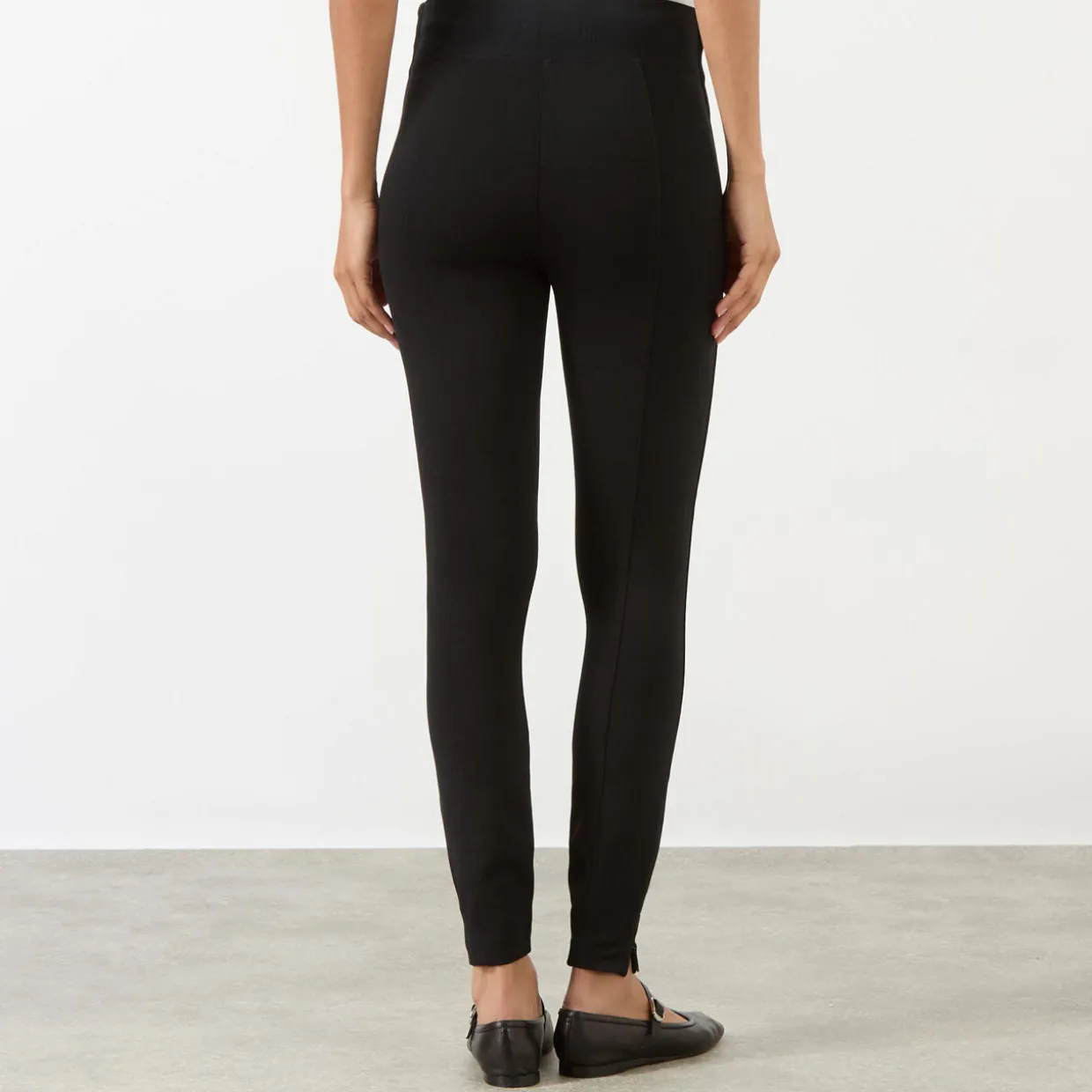 Ponte Zip Leggings