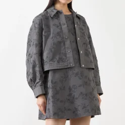 Pontida Jacquard Cropped Jacket