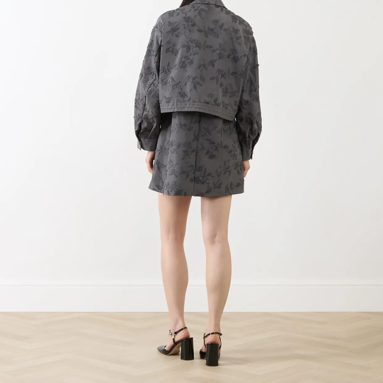 Pontida Jacquard Cropped Jacket