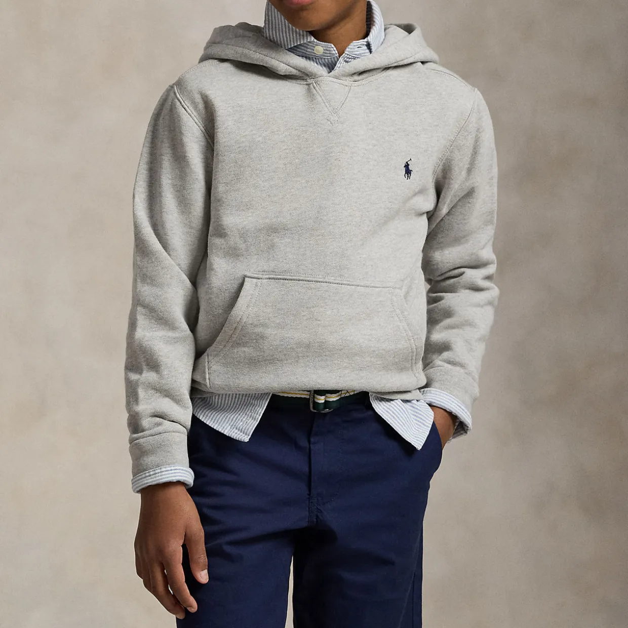 Pony Logo Fleece Hoodie 6-14 Years