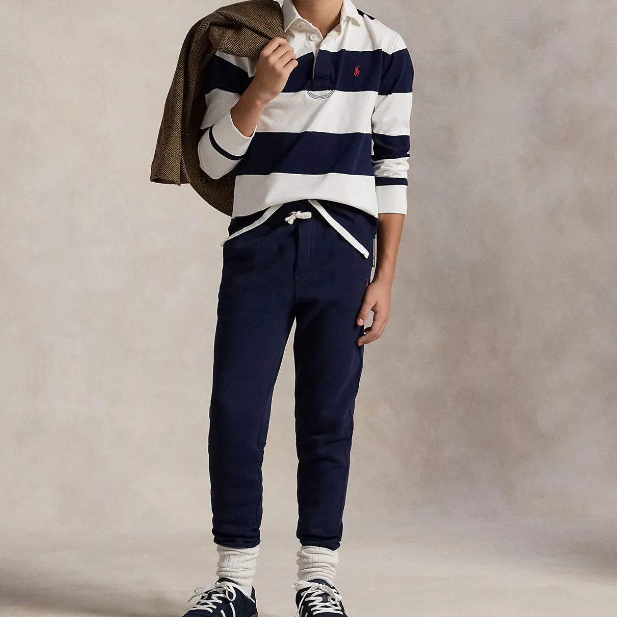 Pony Logo Fleece Track Pants 6-14 Years