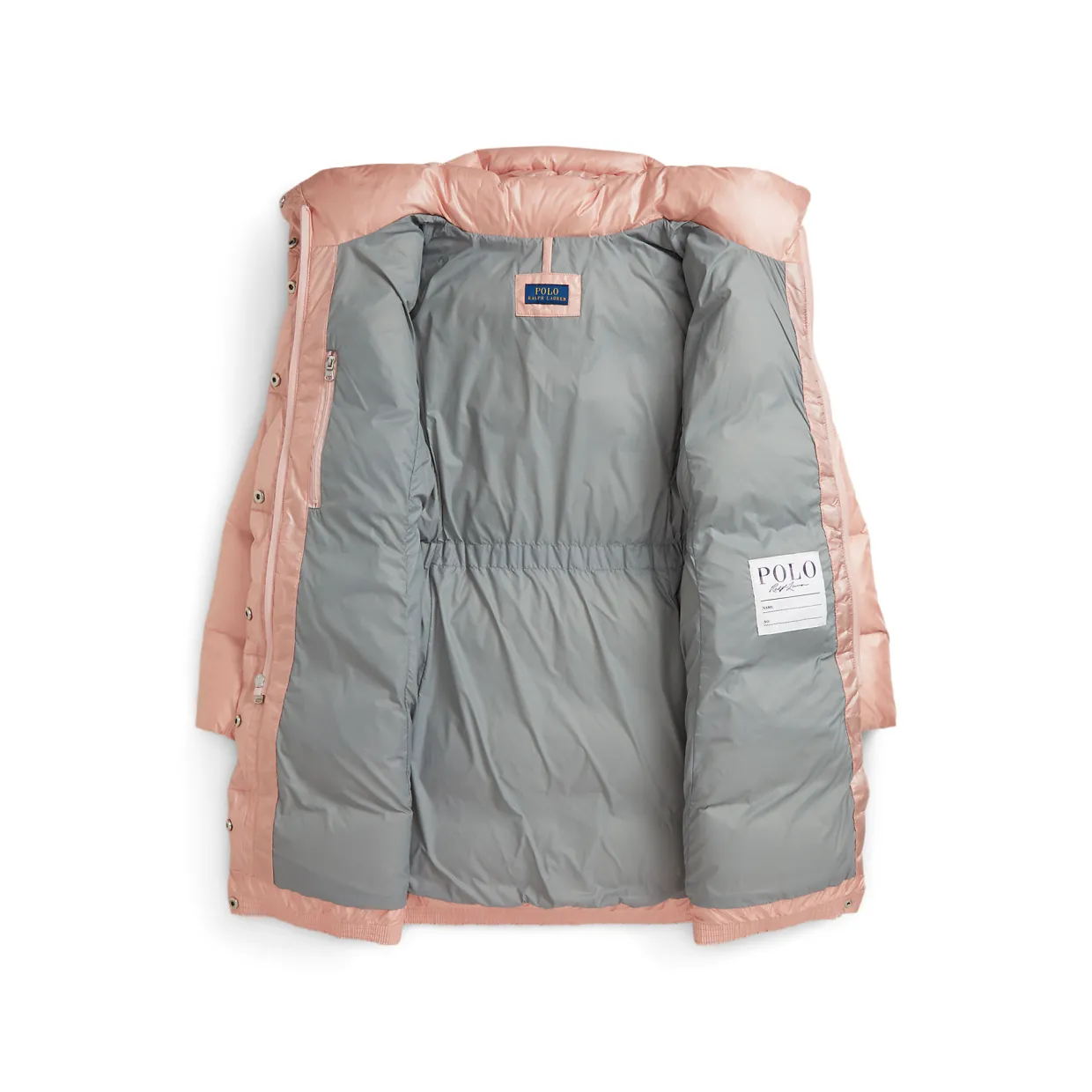 Pony Logo Hooded Down Puffer Jacket 6-12 Years
