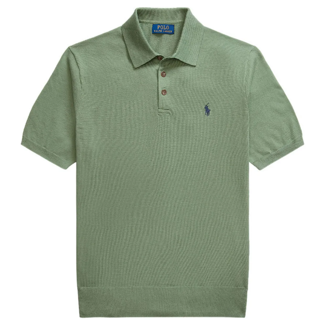 Pony Logo Knit Polo Shirt