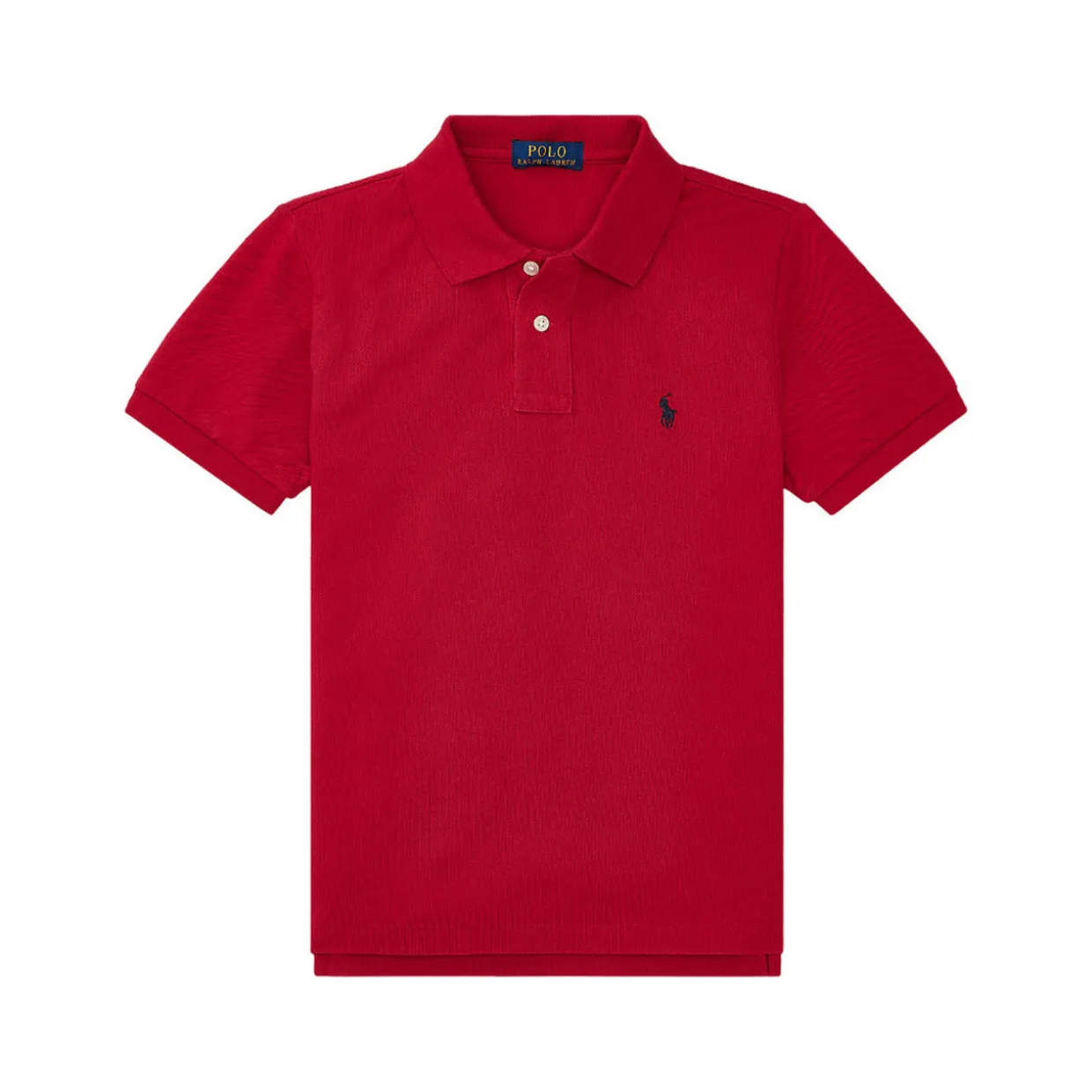 Pony Logo Mesh Polo Shirt 6-12 Years