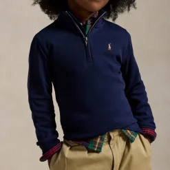 Pony Logo Quarter-Zip Sweatshirt 4-5 Years
