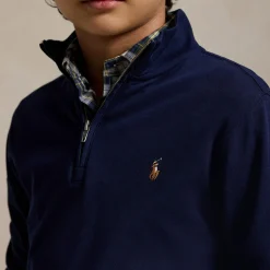 Pony Logo Quarter-Zip Sweatshirt 6-14 Years