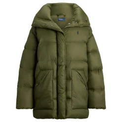 Pony Player Logo Padded Oversized Jacket