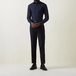 Poplin Slim-Fit Dress Shirt