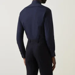 Poplin Slim-Fit Dress Shirt