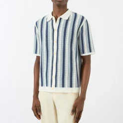 Porto Striped Knitted Shirt