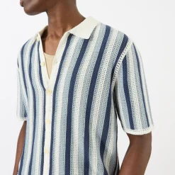 Porto Striped Knitted Shirt
