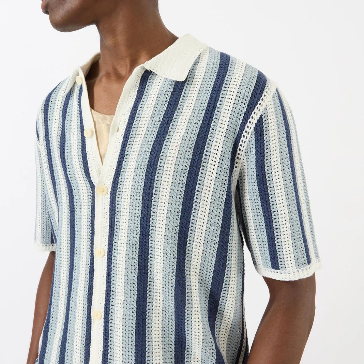 Porto Striped Knitted Shirt