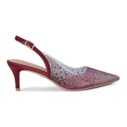 Positano Embellished Slingback Pumps