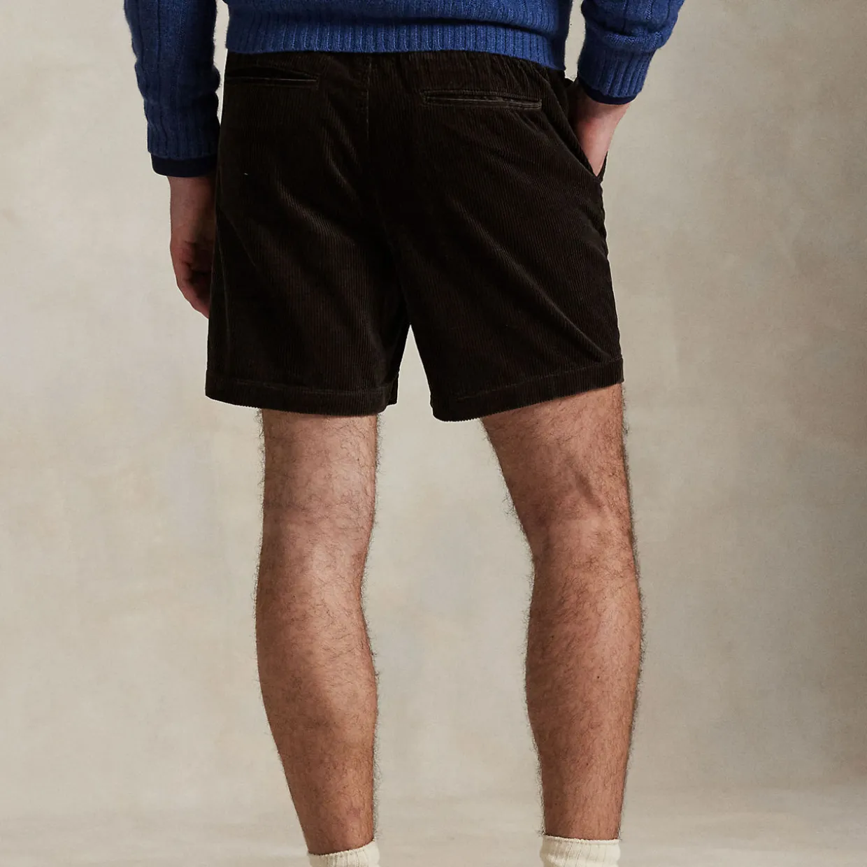 Prepster Corduroy Drawstring Shorts