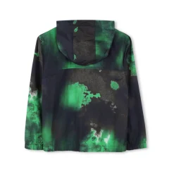 Printed Windbreaker Jacket