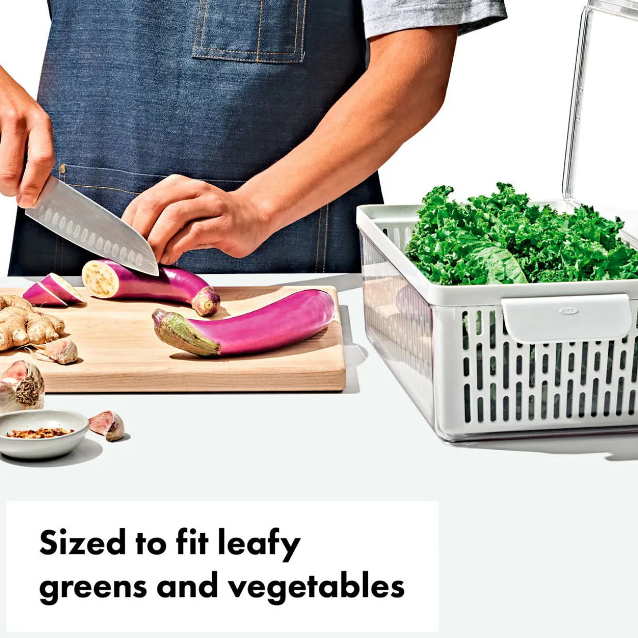Produce Saver: Long Storage Bin