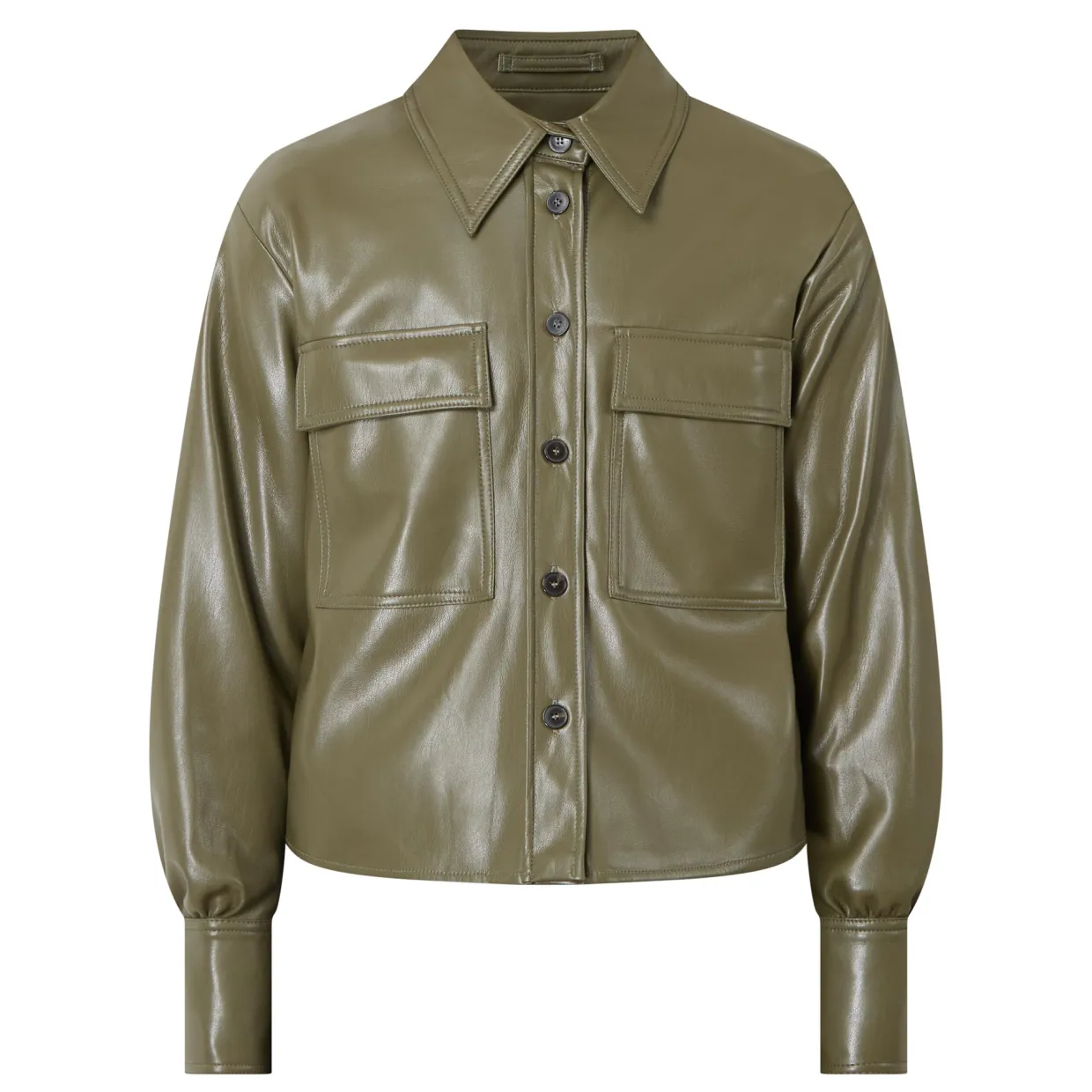 Profilo Faux Leather Jacket