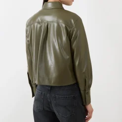 Profilo Faux Leather Jacket