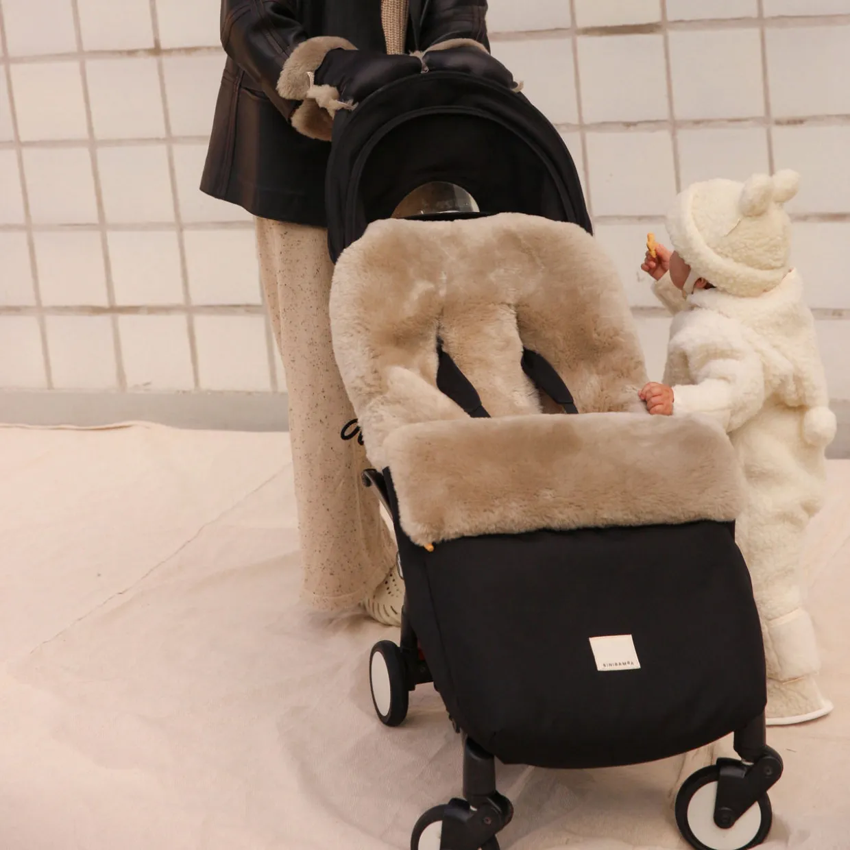 Puffmuff Buggy Liner Toast