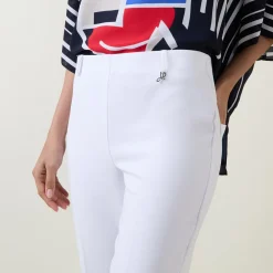 Pull-On Straight Leg Trousers